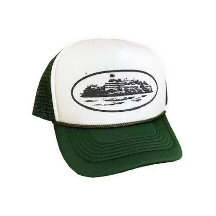 Casquette Trucker Corteiz Alcatraz Vert