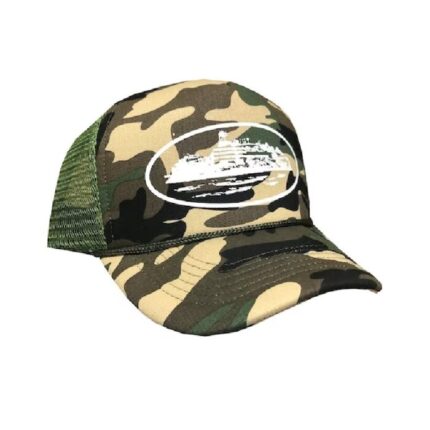 Casquette de camionneur Corteiz Alcatraz camouflage