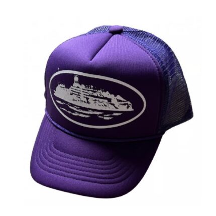 Casquette de camionneur Corteiz Alcatraz violet