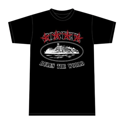 T-SHIRT CORTEIZ 4STARZ ALCATRAZ NOIR