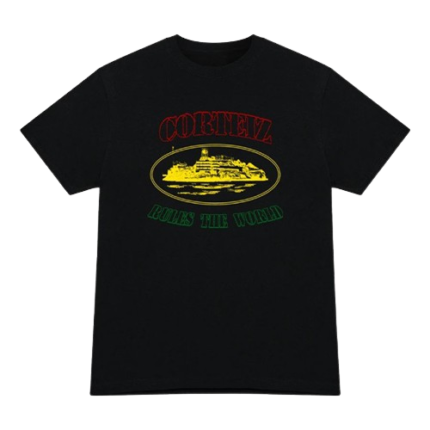 Corteiz Alcatraz Black T-shirt