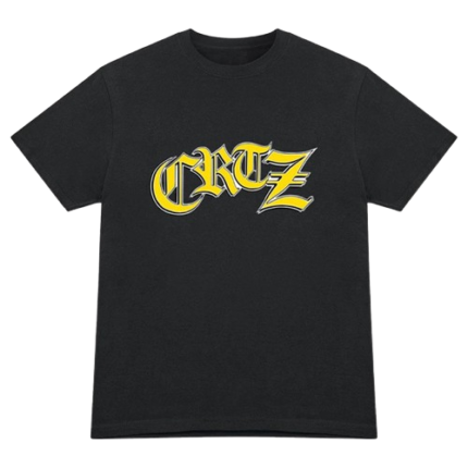 T-Shirt Corteiz vieux anglais noir