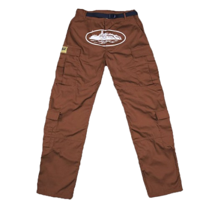 Pantalon Cargo Corteiz Guerillaz* Marron