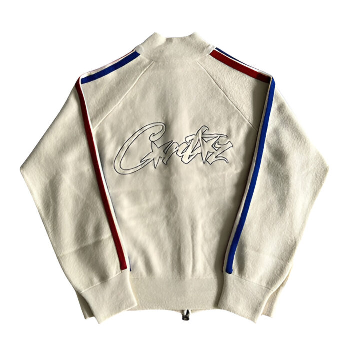 Corteiz Knit Zip Up Fleece Jacket