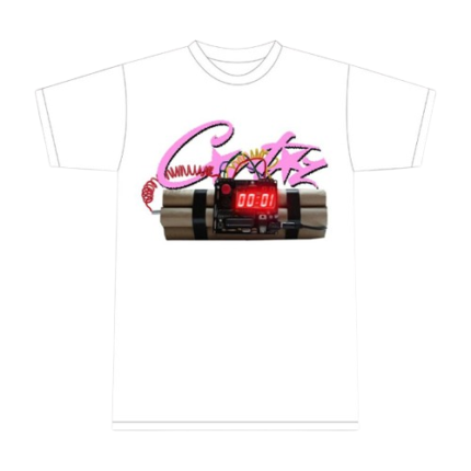 T-shirt Corteiz No Time 4 Luv Blanc