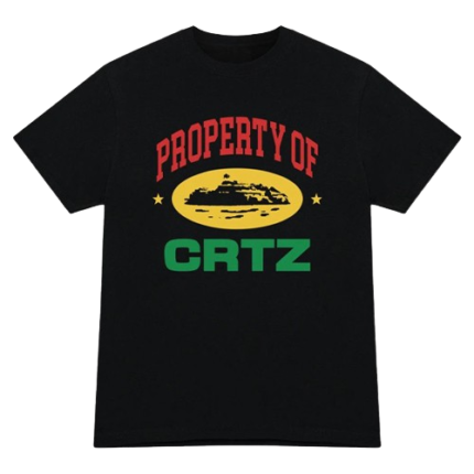 Corteiz Propriété De Crtz Carni T-shirt Noir