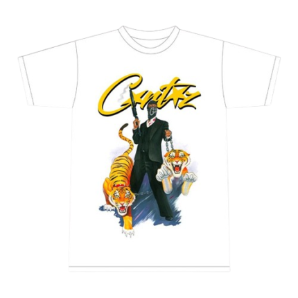 T-shirt Corteiz Scareface Blanc