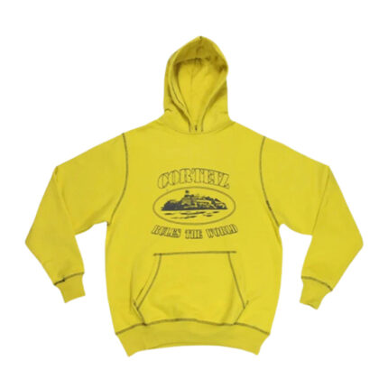 Sweat à capuche Corteiz Superior Jaune