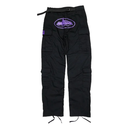 Corteiz Purp Guerilaz Cargo Noir Violet