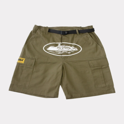 Short Cargo Corteiz Alcatraz Vert Kaki